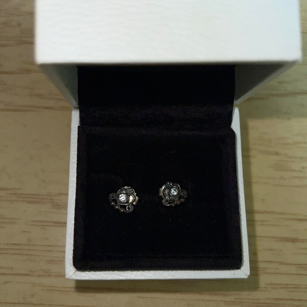 Pandora Princess Earrings